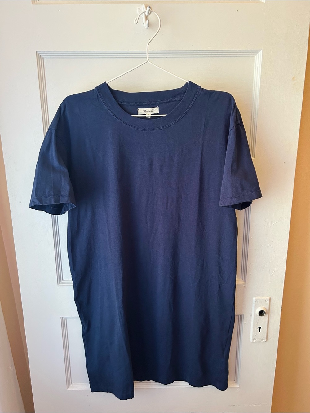 Madewell Navy T-shirt Dress